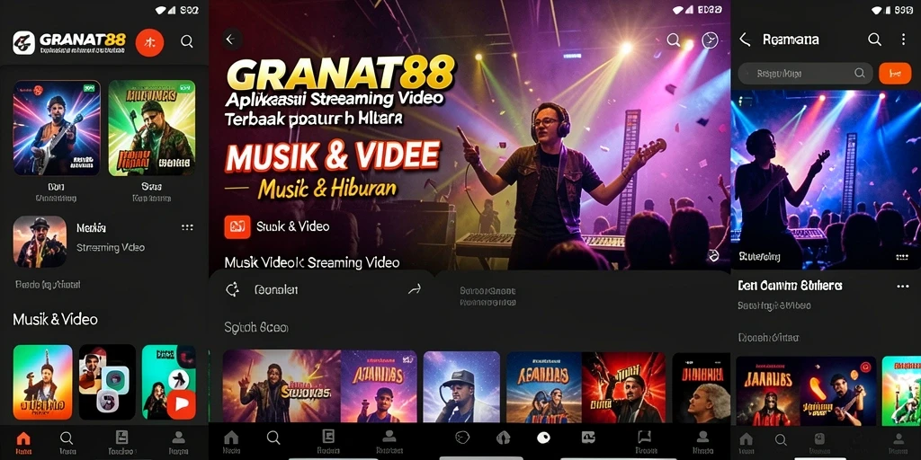 Tampilan antarmuka GRANAT88 yang user-friendly dan memudahkan pengguna.